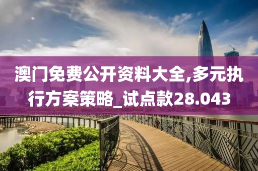 澳门免费公开资料大全,多元执行方案策略_试点款28.043