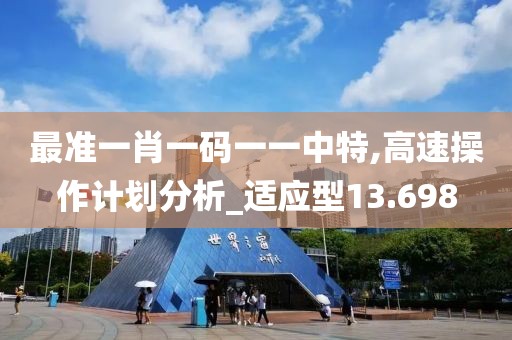 最准一肖一码一一中特,高速操作计划分析_适应型13.698