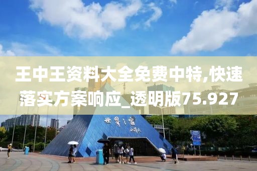 王中王资料大全免费中特,快速落实方案响应_透明版75.927