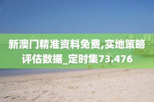 新澳门精准资料免费,实地策略评估数据_定时集73.476