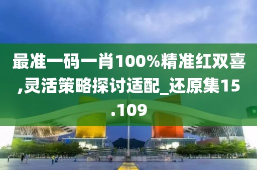 最准一码一肖100%精准红双喜,灵活策略探讨适配_还原集15.109