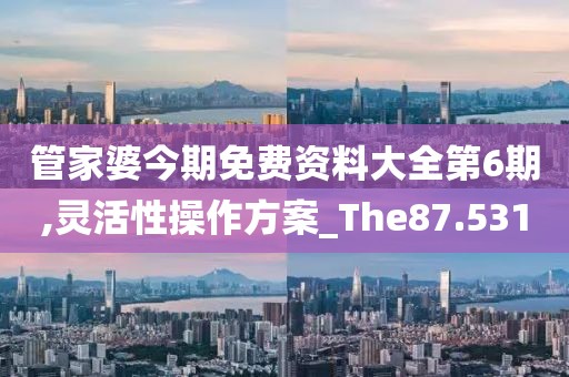管家婆今期免费资料大全第6期,灵活性操作方案_The87.531