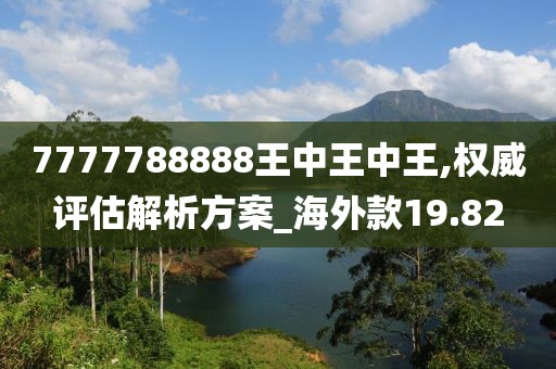 7777788888王中王中王,权威评估解析方案_海外款19.82