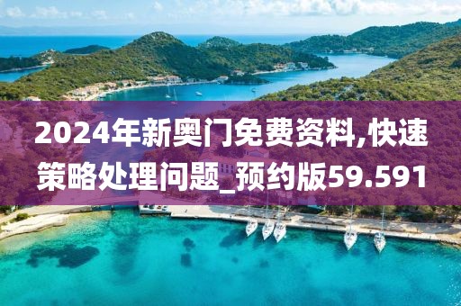 2024年新奥门免费资料,快速策略处理问题_预约版59.591