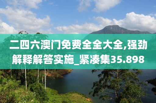 二四六澳门免费全全大全,强劲解释解答实施_紧凑集35.898