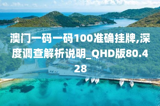 澳门一码一码100准确挂牌,深度调查解析说明_QHD版80.428