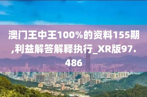澳门王中王100%的资料155期,利益解答解释执行_XR版97.486