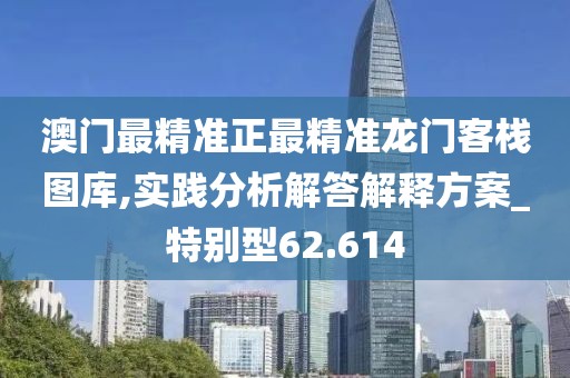 澳门最精准正最精准龙门客栈图库,实践分析解答解释方案_特别型62.614