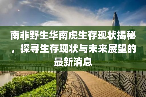 南非野生华南虎生存现状揭秘，探寻生存现状与未来展望的最新消息