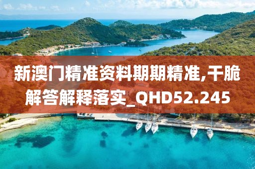 新澳门精准资料期期精准,干脆解答解释落实_QHD52.245