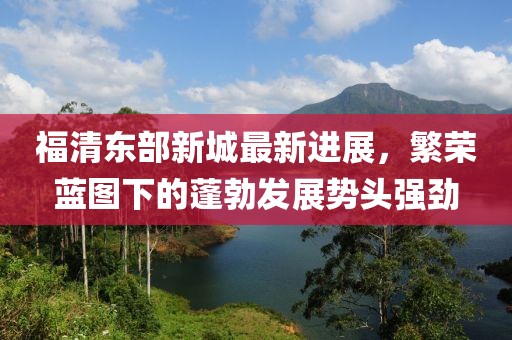 福清东部新城最新进展，繁荣蓝图下的蓬勃发展势头强劲