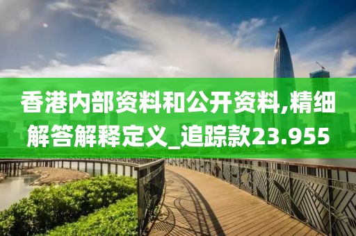 香港内部资料和公开资料,精细解答解释定义_追踪款23.955