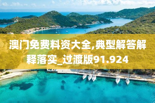 澳门免费料资大全,典型解答解释落实_过渡版91.924