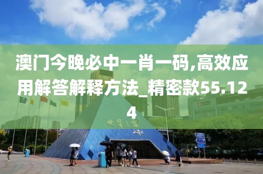 澳门今晚必中一肖一码,高效应用解答解释方法_精密款55.124