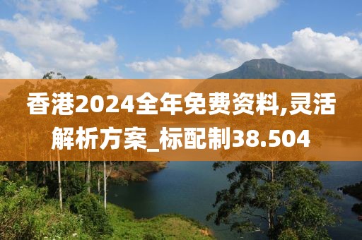 香港2024全年免费资料,灵活解析方案_标配制38.504