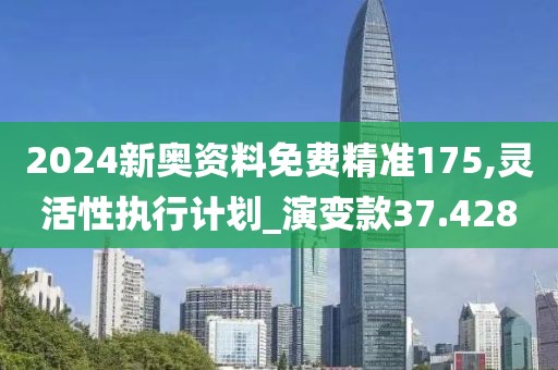 2024新奥资料免费精准175,灵活性执行计划_演变款37.428