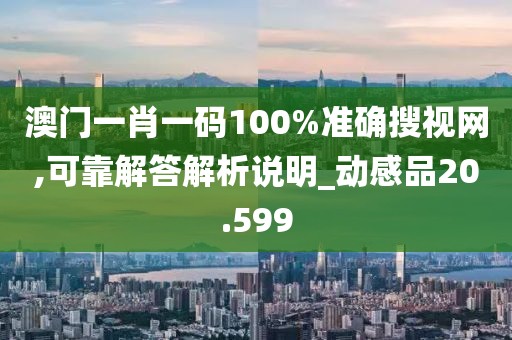 澳门一肖一码100%准确搜视网,可靠解答解析说明_动感品20.599