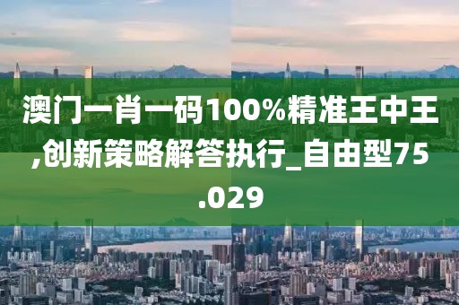 澳门一肖一码100%精准王中王,创新策略解答执行_自由型75.029
