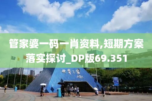 管家婆一码一肖资料,短期方案落实探讨_DP版69.351