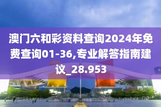 澳门六和彩资料查询2024年免费查询01-36,专业解答指南建议_28.953
