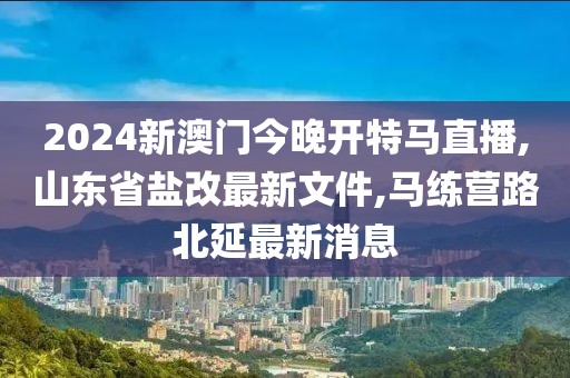 2024新澳门今晚开特马直播,山东省盐改最新文件,马练营路北延最新消息