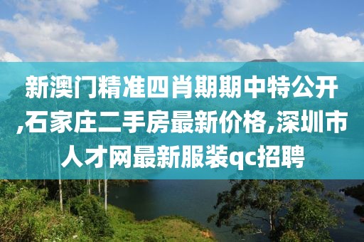 新澳门精准四肖期期中特公开,石家庄二手房最新价格,深圳市人才网最新服装qc招聘