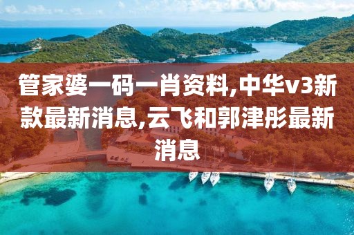 管家婆一码一肖资料,中华v3新款最新消息,云飞和郭津彤最新消息