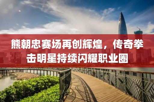 熊朝忠赛场再创辉煌，传奇拳击明星持续闪耀职业圈
