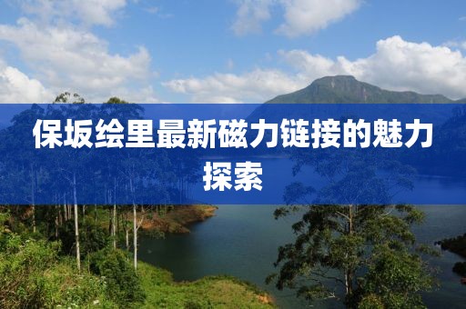 保坂绘里最新磁力链接的魅力探索