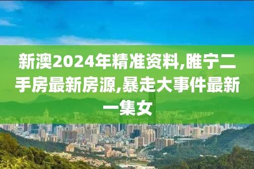 新澳2024年精准资料,睢宁二手房最新房源,暴走大事件最新一集女
