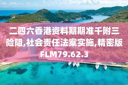 二四六香港资料期期准千附三险阻,社会责任法案实施,精密版FLM79.62.3