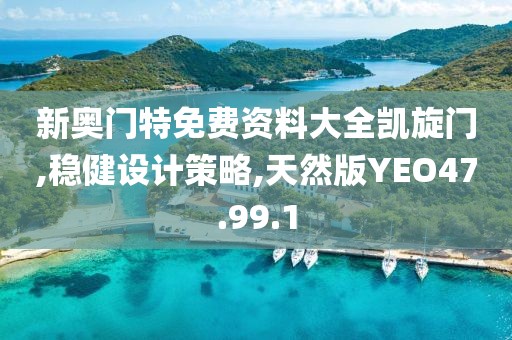 新奥门特免费资料大全凯旋门,稳健设计策略,天然版YEO47.99.1
