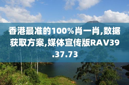香港最准的100%肖一肖,数据获取方案,媒体宣传版RAV39.37.73