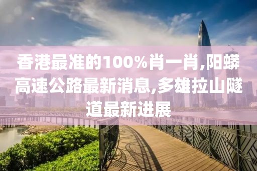 香港最准的100%肖一肖,阳蟒高速公路最新消息,多雄拉山隧道最新进展