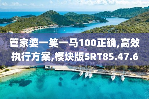 管家婆一笑一马100正确,高效执行方案,模块版SRT85.47.60
