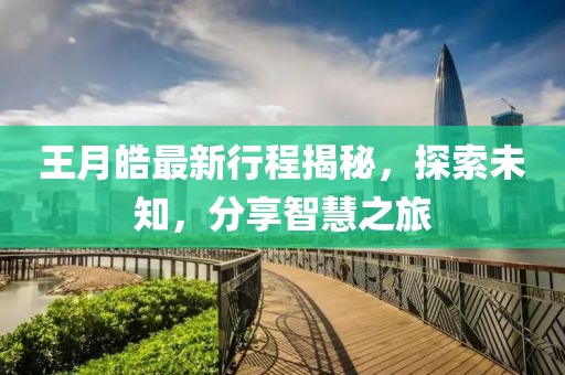 王月皓最新行程揭秘，探索未知，分享智慧之旅