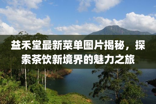 益禾堂最新菜单图片揭秘，探索茶饮新境界的魅力之旅