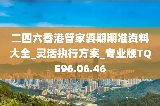 二四六香港管家婆期期准资料大全_灵活执行方案_专业版TQE96.06.46