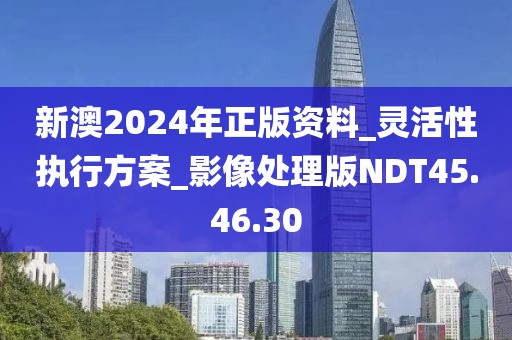 新澳2024年正版资料_灵活性执行方案_影像处理版NDT45.46.30