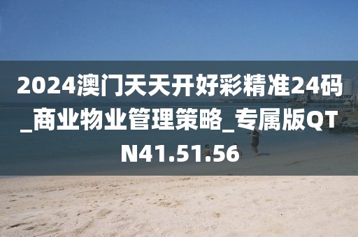 2024澳门天天开好彩精准24码_商业物业管理策略_专属版QTN41.51.56