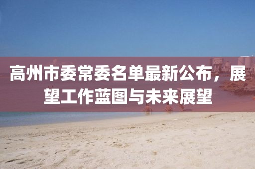 高州市委常委名单最新公布，展望工作蓝图与未来展望