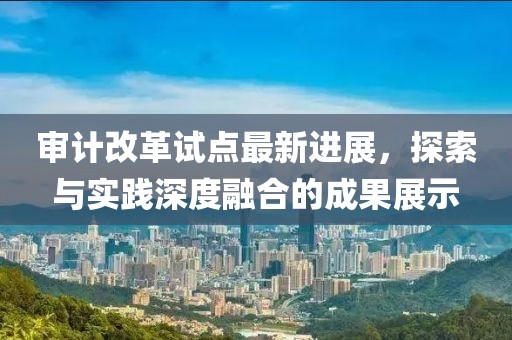 审计改革试点最新进展，探索与实践深度融合的成果展示