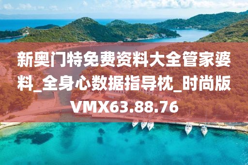新奥门特免费资料大全管家婆料_全身心数据指导枕_时尚版VMX63.88.76