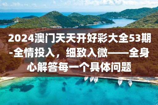 2024澳门天天开好彩大全53期-全情投入，细致入微——全身心解答每一个具体问题