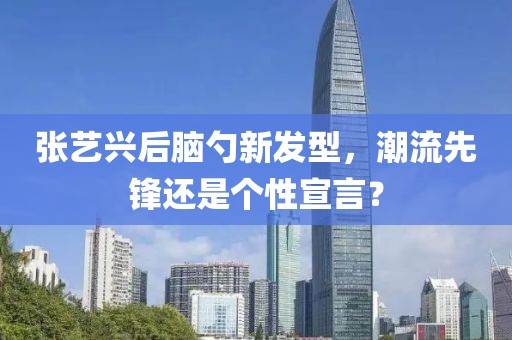 张艺兴后脑勺新发型，潮流先锋还是个性宣言？