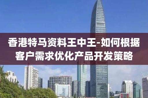 香港特马资料王中王-如何根据客户需求优化产品开发策略