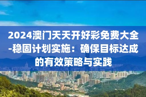2024澳门天天开好彩免费大全-稳固计划实施：确保目标达成的有效策略与实践