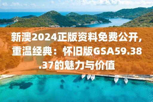 新澳2024正版资料免费公开,重温经典：怀旧版GSA59.38.37的魅力与价值