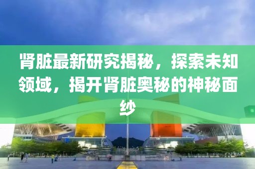 肾脏最新研究揭秘，探索未知领域，揭开肾脏奥秘的神秘面纱