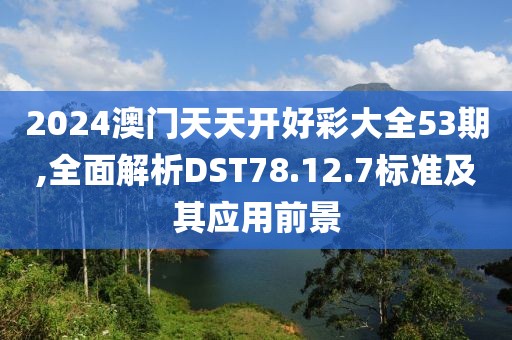 2024澳门天天开好彩大全53期,全面解析DST78.12.7标准及其应用前景